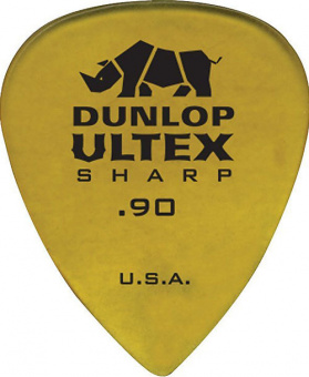 Медиатор Dunlop 433P.90 Ultex Sharp толщина 0,90мм